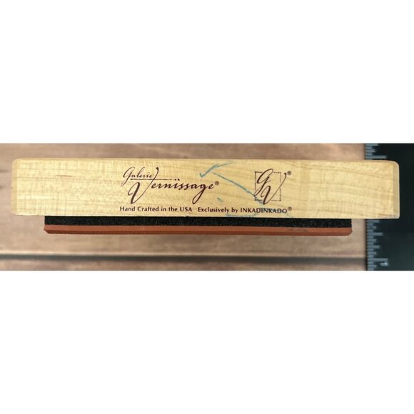 Wood Mounted Rubber Stamp Christmas Icons By Inkadinkado 903 - Picture 4 of 5